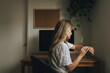 © rawpixel.com - Woman sitting in front of a computer during coronavirus quarantine