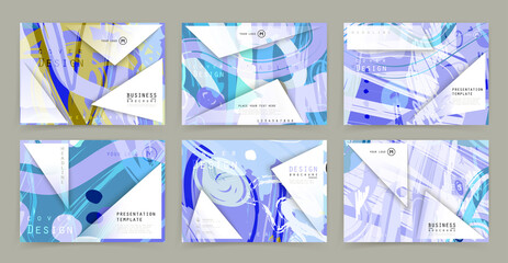 multi-color business presentation template design and page layout design for brochure ,book , magazine,annual report and company profile , with infographic elements graph