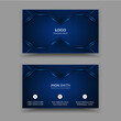 © Rezual - Blue Creative and Clean corporate business card templates.