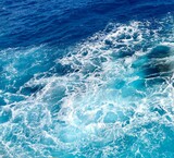 Fototapeta  - Blue Hawaiian Ocean Waves