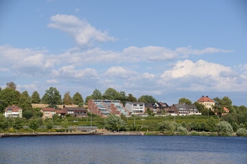 Canvas Print - Växjösjön in Växjö, Schweden