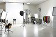 © New Africa - Interior of modern photo studio with professional equipment