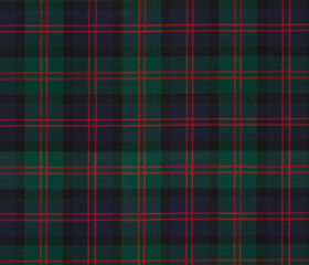green tartan checkered fabric pattern