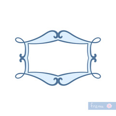 Poster - frame decorative vector template