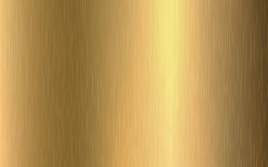 Wall Mural - Gold metallic gradient with scratches. Gold foil surface texture effect. Vector illustration