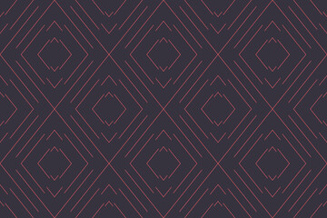 Wall Mural - seamless, abstract background pattern made with repeated, fractured rhomboidal shapes. modern, simpl