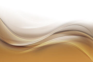 Brown and gold modern abstract waves texture. Blurred pattern effect background. Decorative business style.