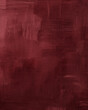 Maroon or rosewood with burgundy shades. Abstract art background. Acrylic paint with large brush strokes in marsala, dark red color. Textured surface template for banner, poster. Vertical illustration