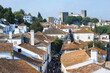 View over the old city and the castle, Obidos, Estremadura and Ribatejo, Portugal