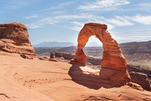 Delicate Arch At Arches National Park