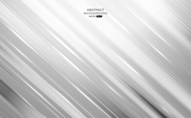 Wall Mural - oblique line striped gray abstract background. vector illustration