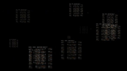 Aufkleber - Futuristic simulation of 5G network concept, artificial intelligence quantum physic matrix particles deep learning performing analytic computational head up display loop background with alpha channel