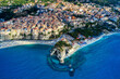 view of the city Tropea