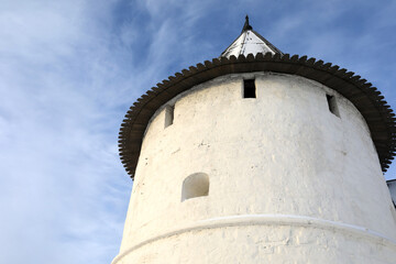 Details of Southwest tower of Kazan Kremlin