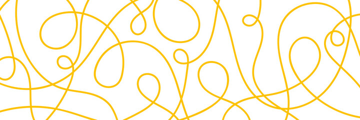 Wide abstract background with geometic doodle pasta