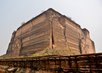 Wall Mural - Mingun Pagoda