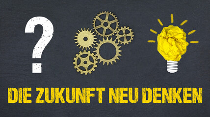 Poster - Die Zukunft neu denken 