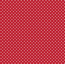 Red Small Polka Dots, Seamless Background. EPS 10 Vector.