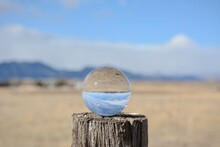 Crystal Ball And Blue Sky Free Stock Photo - Public Domain Pictures