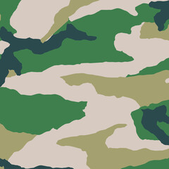 Wall Mural - Fashionable camouflage pattern, vector illustration.Military print  Vector wallpaper