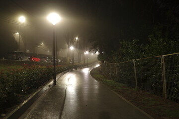 Poster - Urban view at night