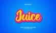 © mdpz art - juice style editable text effect