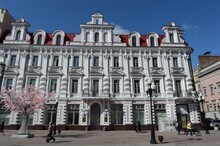 The Former Apartment House Of M. A. Skvortsov On Arbat Street, 28 In Moscow