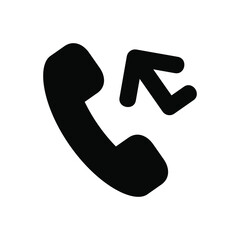 Wall Mural - Missed calls icon