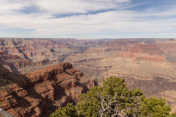 Poster - Scene of picturesque inner cliffs at the Grand Can