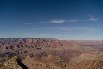 Poster - Scenic view of rocky gorges in Grand Canyon, Arizona