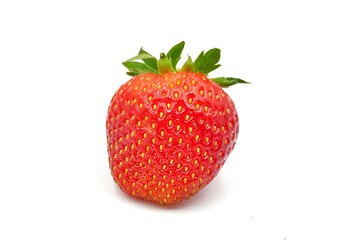 strawberry isolated on white background