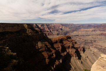 Poster - Scenic view of steep cliffs at the Grand Canyon, Arizona