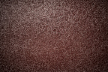 Dark brown leather texture can be use as background 