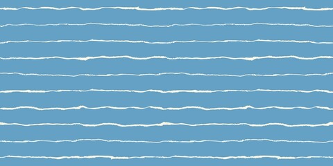 Grunge seamless pattern with stripes hand drawn with oil pastel crayon