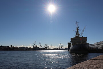 ship in the port