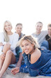 © RZCREATIVE/Stocksy - A group of friends enjoying a beach day.