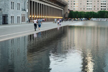 The Reflecting Pool At The First Church Of Christ, Scientist, Boston