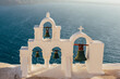 © Michela Ravasio/Stocksy - Santorini church
