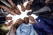 © ASDF - Happy international business peple standing in circle