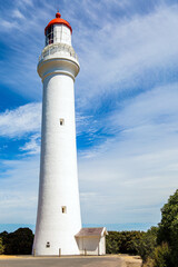 Poster - Magnificent snow-white lighthouse