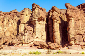 Poster - Solomon pillars of Timna park