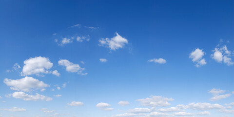 Wall Mural - blue sky and white clouds