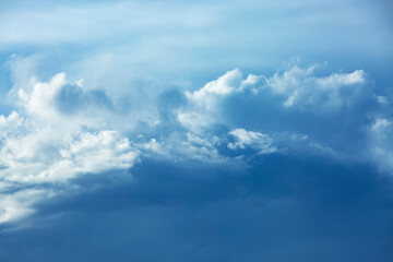 Wall Mural - blue sky with clouds