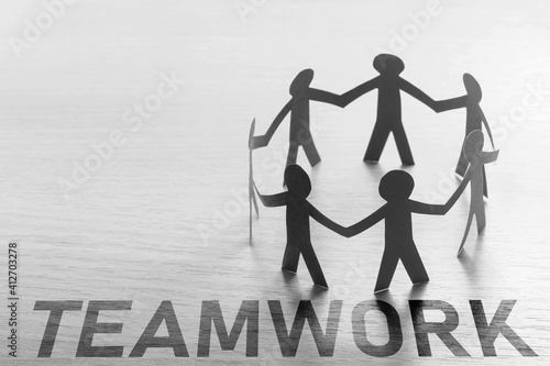 Obraz Dibond Teamwork Konzept