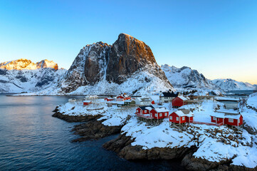 Canvas Print - rorbus à Hamnoy