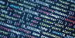 © daily_creativity - Colorful programming php and html code on a monitor. PHP language code closeup. Backend programming, software development concept