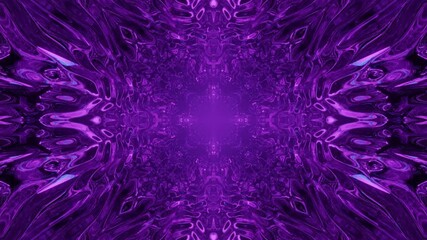 Wall Mural - an abstract purple backdrop with a kaleidoscope pattern