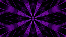 Abstract Futuristic Backdrop With A Purple Kaleidoscope Pattern