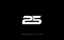 25 Letter Initial Logo Design Template Vector Illustration