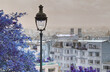 Panorama Paryża z latarnią